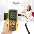 thumbnail image 3 of Daboolka GM1361 Medidor digital de humedad y temperatura 10 ℃ a 50 ℃ Tipo K 30 ℃ a 1000 ℃, 3 of 8