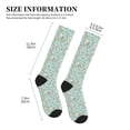 thumbnail image 2 of Lsque Cute Honeybees Pattern Sport Compression Socks for Men & Women 15-20 mmHg Knee High Nurse Pregnant Running Medical and Travel Athletic, 2 of 6