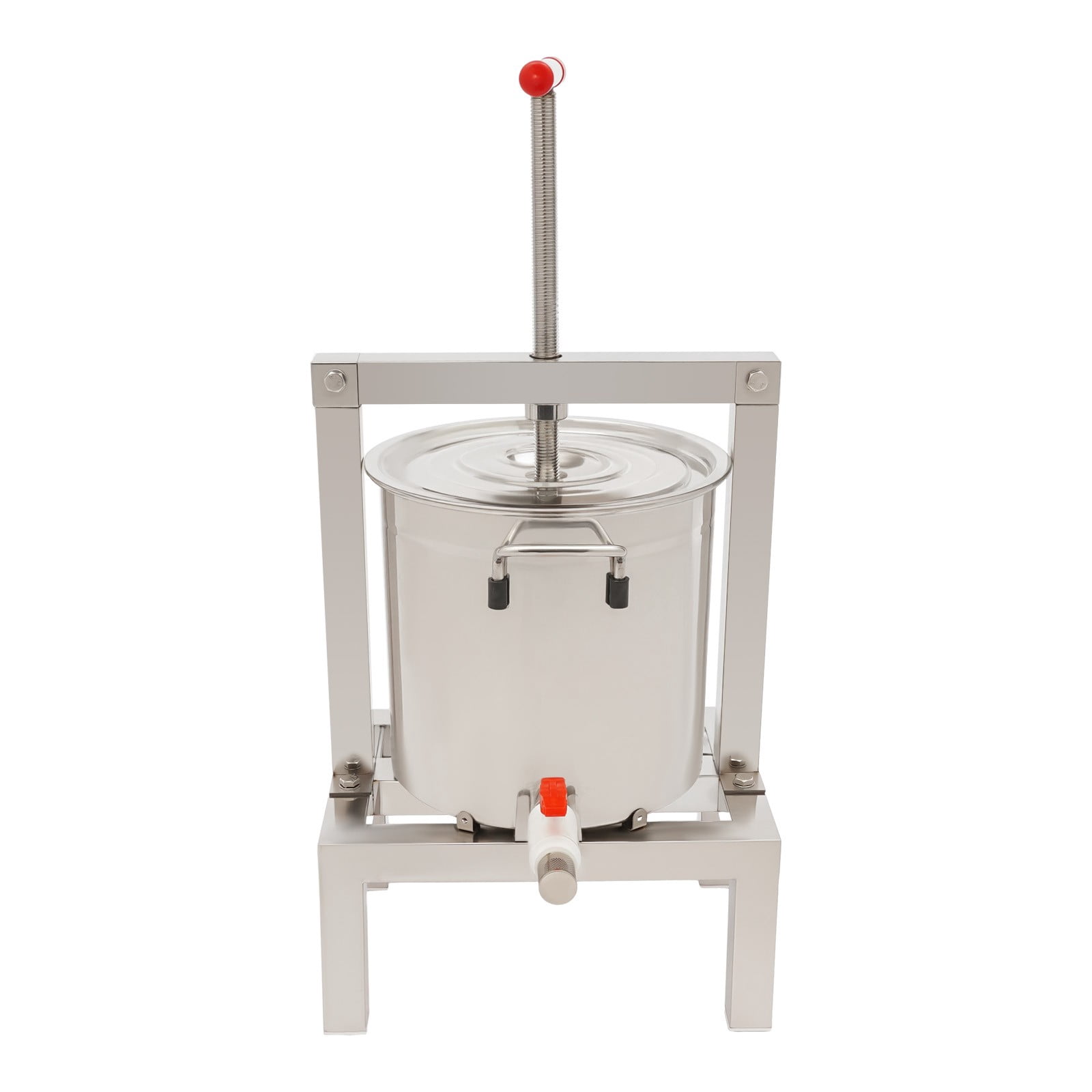 Manual Fruit Juicer Grape,  Juice Extractor 2.6gal/10L with Press Handle