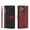 Red, variant on for iPhone 12 Pro / 12 Case Wallet with Card Slot Premium Soft PU Leather Zipper Flip Folio Wallet with Wrist Strap Kickstand Protective for iPhone 12 Pro / 12 6.1 inch Wallet Case - Brown