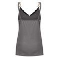 thumbnail image 3 of CHUANK Ichuanyi Blouse à Imprimé Sans Manches à Col en V pour Femmes, Décontractée, Ample, à Fermeture Éclair, 3 of 7