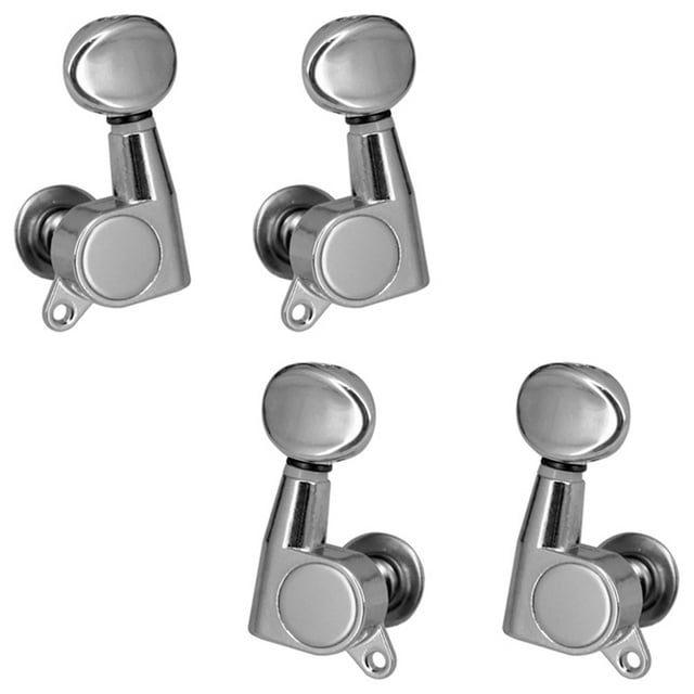 Arealer 4 PCS Ukulele Tuning Peg Uke Knobs 1:15 Closed Style Tuners Tuning Key for 4 String Ukelele
