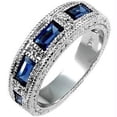 thumbnail image 1 of Sapphire Bezel Eternity Band- <b>Size :</b> 06, 1 of 1