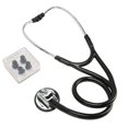 thumbnail image 2 of Estetoscopio Médico de Una Sola Cabeza, Cómodo tubo Único Ajustable de Estetoscopio Médico para Enfermeras, 2 of 7