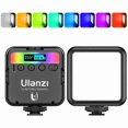 thumbnail image 1 of RGB VL49 Video Light, 360° LED Camera Light, Portable Color Lighting for Photography, 3 Cold Shoe Mounts, 1 of 5