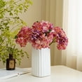 thumbnail image 4 of Artificial Hydrangea Bouquet Simulation Silk Flowers For Home Wedding Office Party Garden Cafe Decoration, 4 of 8