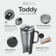 thumbnail image 4 of Taza de café BrüMate Toddy XL 950 ml 100% a prueba de fugas color aguamarina, 4 of 9
