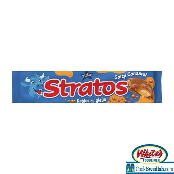 Nidar Stratos Salty Caramel Bar, 37g (Pack of 3)