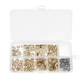 thumbnail image 3 of Mobutofu 300Pcs Assorted Hardware Kit Assorted Color Copper Alloy for Construction Fastening, 3 of 7