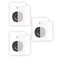 Blue Octave BDW52 In Wall Speakers 2 Way Home Theater Surround Sound 3 Speaker Set