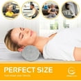 thumbnail image 3 of AllSett Health Cervical Neck Roll Memory Foam Pillow, Bolster Pillow, Round Neck Pillows Support for Sleeping | Bolster Pillow for Bed, Legs, Back and Yoga, 3 of 6