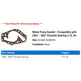 thumbnail image 2 of Water Pump Gasket - Compatible with 2001 - 2007 Chrysler Sebring 2.7L V6 2002 2003 2004 2005 2006, 2 of 2