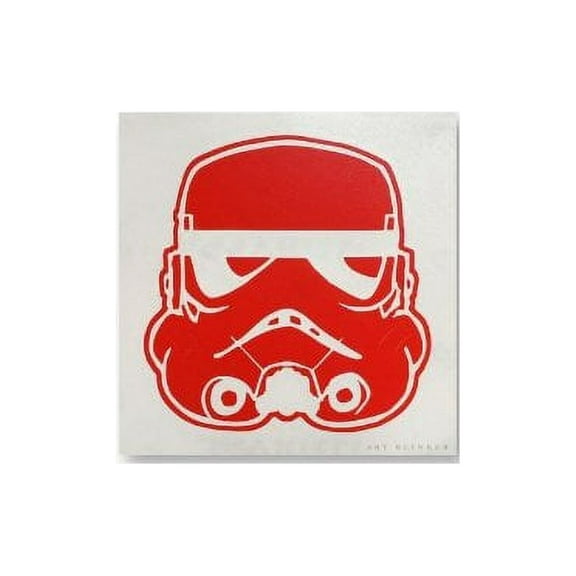 STAR WARS Storm Trooper Red Rub-On STICKER Disney Officially Licensed, Movie &...