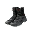thumbnail image 1 of Harsuny Men's Military Tactical Work Boots Lace-Up Motorcycle Combat Boots Black 8, 1 of 6