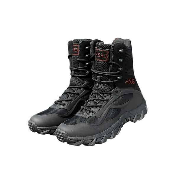 FREE SOLDIER Men's Tactical Boots 6 Inches Lightweight Combat Boots Durable  Hiking Boots Military Desert Boots (Black, 8 US) : : Clothing,  Shoes & Accessories