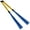 Yellow blue, variant on Yokua 1Pair Rod Drum Sticks Brush Professional Nylon Drumsticks Brushes Enduring