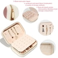 thumbnail image 3 of Easter Velvet Portable Jewelry Organizer Stand with Removable Compartment - Gift, Jewelry Display & Organizer Box, 3 of 7