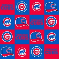 MLB Chicago Cubs Fleece Fabric