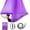 Deep Purple, variant on Aerial Yoga Hammock L:5M W:2.8M 5.5 Yards Aerial Pilates Silk Yoga Swing Set with 2000 Ibs Load Include Daisy Chain, Pose Guide