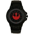 thumbnail image 1 of Star Wars Rebel Hope Symbol Montre Visage avec Groupe de Métal Noir, 1 of 5