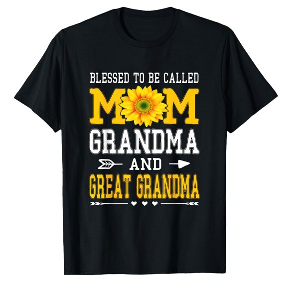 AALJY Blessed To Be Called Mom Grandma Great Grandma Mot