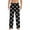 A-Black, variant on Halloween High Waisted Pants For Men Drawstring Ghost Pockets Relaxed Fit Plus Size Bat Comfy Pajamas Pants Pumpkin Loungewear Lounge Pants Casual Trouser