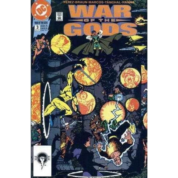 War of the Gods #3 VF ; DC Comic Book