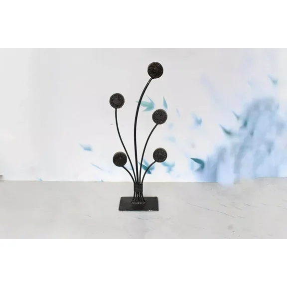 Metal Flower Garden Stake
