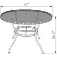 Better Homes and Gardens Wrought Iron Patio Dining Set, Clayton Court