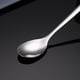 thumbnail image 3 of Juego de 30 cucharaditas, cucharas plateadas de acero inoxidable, para cena, postre, pastel, restaurantes, hogar, cafetería, 3 of 5