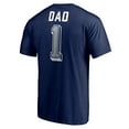 thumbnail image 3 of Men's Navy Penn State Nittany Lions Number One Dad T-Shirt, 3 of 3
