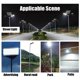 thumbnail image 4 of Lámpara de calle, artefactos de iluminación Luz solar para plazas, parques, jardines, patios, calles, aceras, campus, granjas, paredes exteriores LHCER 1, 4 of 9