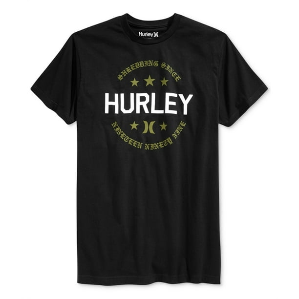 Hurley Simple Man Graphic playera para hombre, negro, XL Hurley