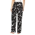 thumbnail image 3 of Daiia Anchor Women's Sleep Pant with Pockets and Drawstring,Pajama Pants-Small, 3 of 9
