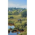 thumbnail image 2 of Adamov, Alexey 15x24 Gold Ornate Wood Framed with Double Matting Museum Art Print Titled - Etude near Village Nikolayaevka, 2 of 4
