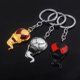 thumbnail image 2 of Venom Keychain Metal Keyring Marvel Venom Necklace Pendant Key Chains for Men Women Bag Pendants Jewelry Gift Cosplay Props heqiyong LED, 2 of 2