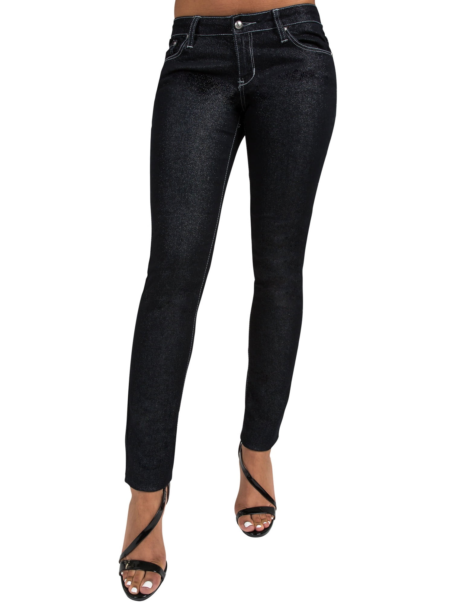 black skinny jeans ankle