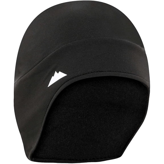 Tough Headwear Polyester Beanie, Black, One Size - Thermal Retention, Moisture Wicking for Running, Cycling, Skiing