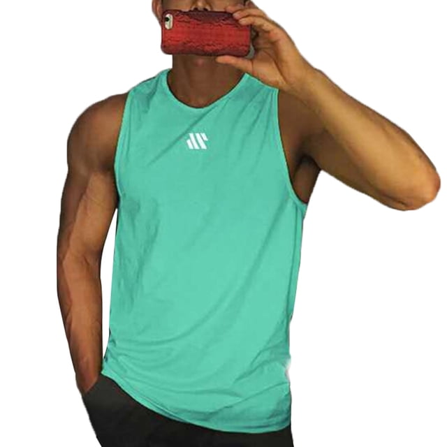 Honganda Male Tank Tops, Quick-Dry Running Vest, Fitness Training Undershirt