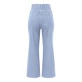 thumbnail image 6 of Sngxgn Women's Regular Rise Stretch Denim with Pocket(Light Blue,M), 6 of 7