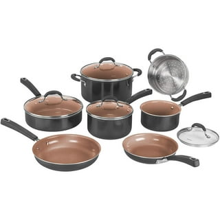 Thyme & Table Non-Stick 12 Piece Gold Pots And Pans Cookware Setcookware  pots and pans set - AliExpress