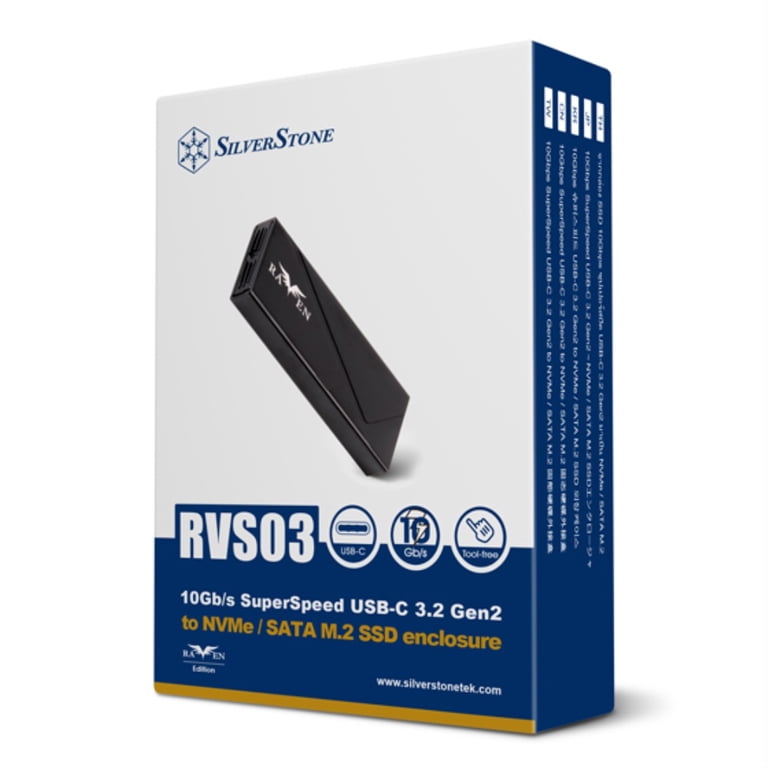 Usb 3.1 Gen.2 Connector SilverStone USB-C Upgrade Kit Voor Je PC-behuizing – USB 3.1 Gen.2, Supersnelle Aansluiting! Silverstone Technology Sst-far1b-g