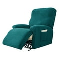 thumbnail image 4 of AIGIA Recliner Chair Covers Recliner Cover Waterproof Recliner Slipcovers 4-Piece Non Slip Reclining Slipcovers with Storage Pockets ﻿, 4 of 12