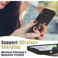 thumbnail image 6 of Compatible with iPhone 12 Case 6.1 inch for Women Girls, Cute Luxury Love Heart [Soft Anti-Scratch Full Camera Lens Protection] Silicone Girly Shockproof Phone Case for iPhone 12-Black, 6 of 14