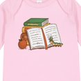 thumbnail image 4 of Inktastic Tiny Library Bookworm Boys or Girls Long Sleeve Baby Bodysuit, 4 of 5