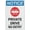 Warning Sign 1, variant on Stop Check Lint Trap Metal Sign 8"x12" Rustproof Aluminum Multicolor - Indoor Outdoor Lint Trap Sign, Laundry Room Decor