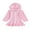 Pink, variant on Jxzom Kids Little Girl Swim Cover Up Dress Toddler Zip-Up Hoodie Beach Pool Bathing Suit Robe Terry Swimsuit Coverup