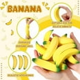 thumbnail image 3 of Kasyat 15 Pcs Banana Stress Toys Banana Stretchy Toys PU Relief Stress Balls Tiny Party Supplies for Relief Party Favors(2.36 Inches), 3 of 10
