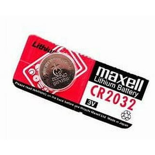 MAXELL CR2032 B5 MAXELL - Pile: lithium, 3V; CR2032,pastille;  non-rechargeable; Ø20x3,2mm; BAT-CR2032/MX-B5