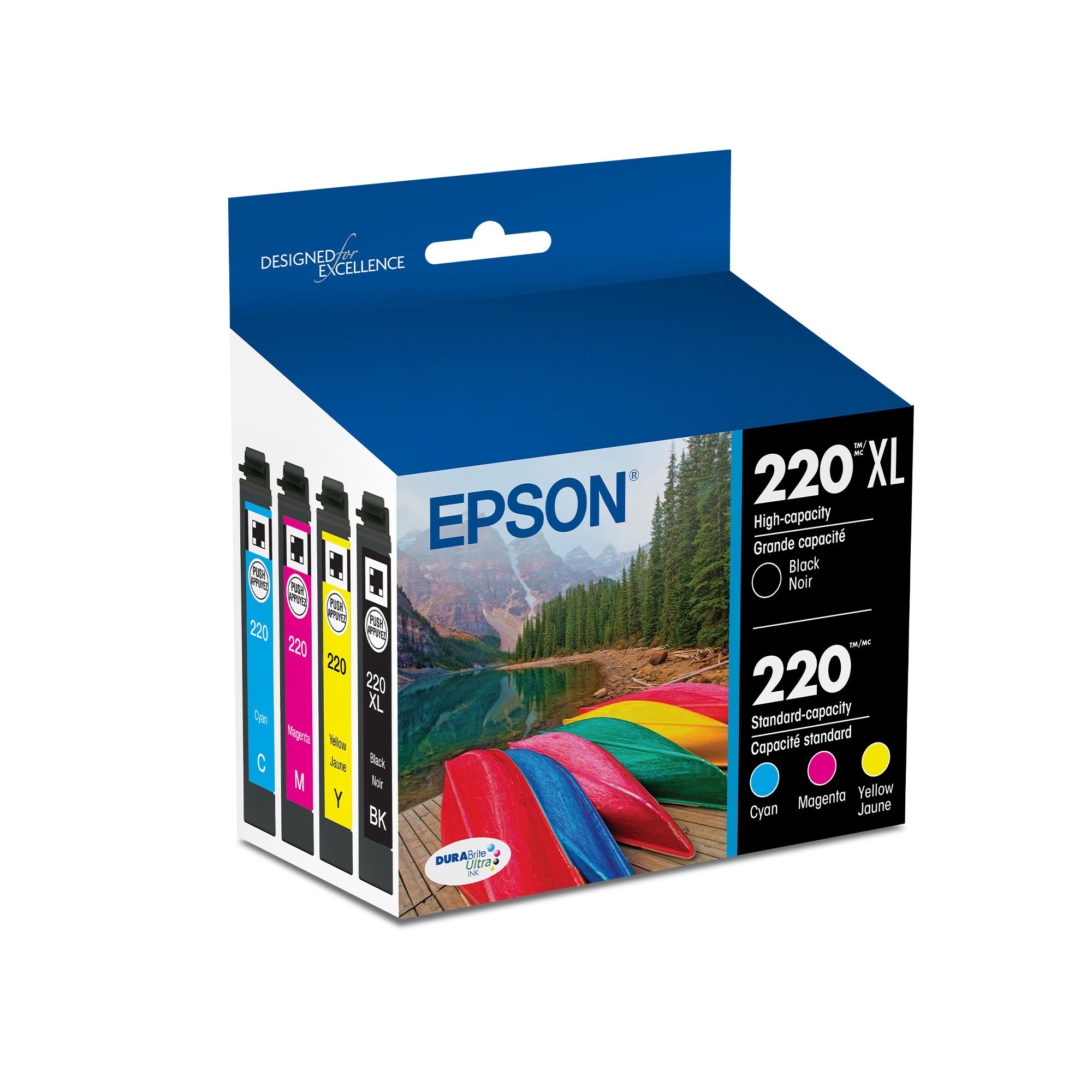 Epson T220 DURABrite Ultra Color Ink Cartridge Pack photo 1